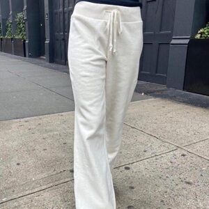Brandy Melville Cream Drawstring Pants